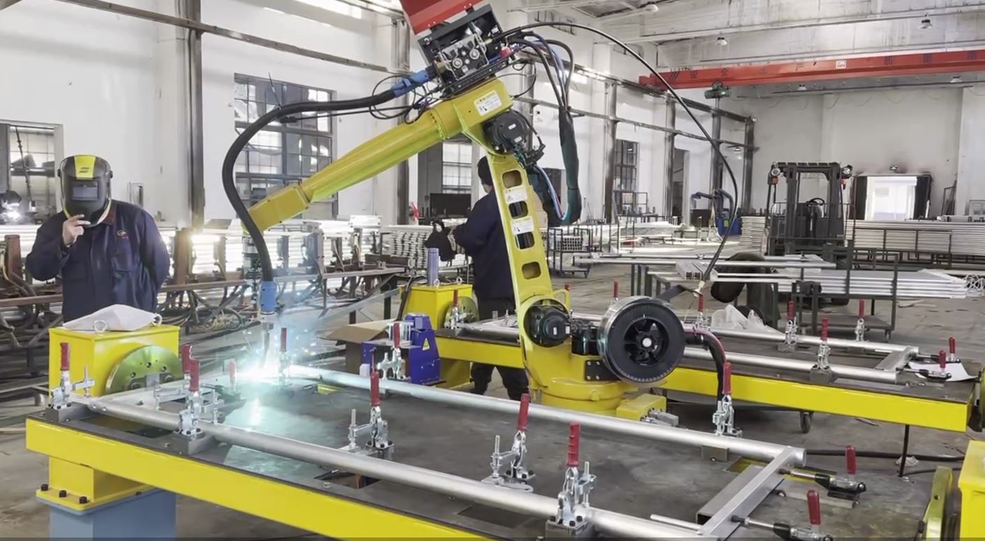 机器人焊接铝合金手脚架