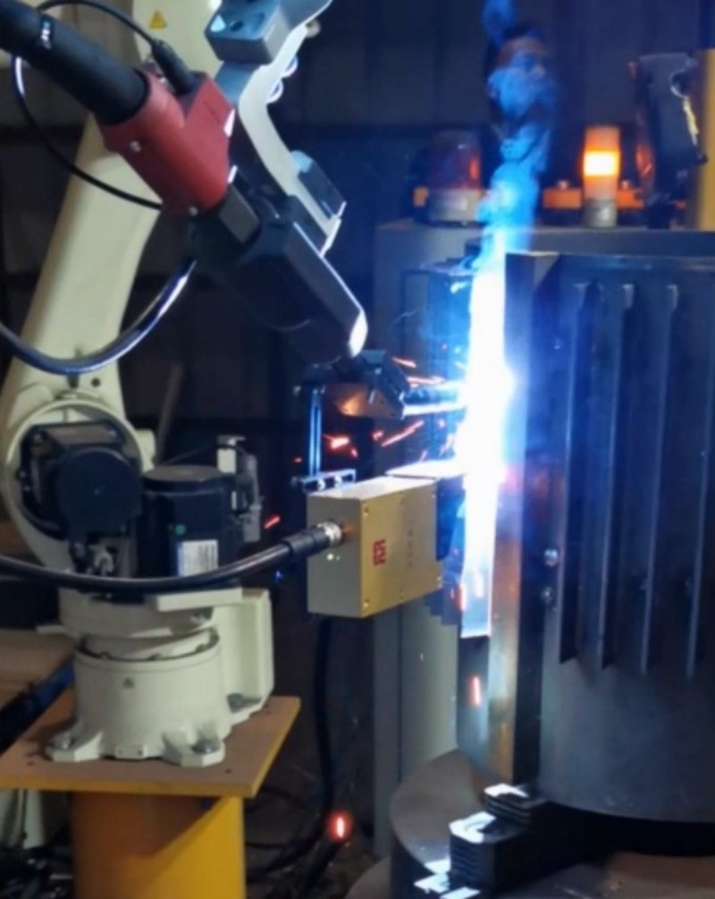 机器人焊接防爆电机外壳