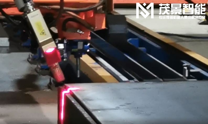 FANUC机器人安防门板焊接