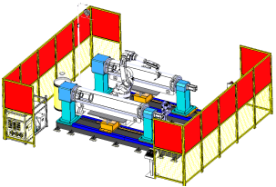 电动葫芦门式起重机自动化焊接机器人工作站