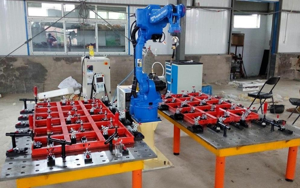 建筑模板自动化焊接机器人工作站